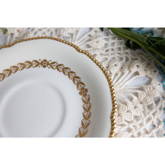 Castleton Laurel Saucer Plates. Tea time fun 6 1/4" diameter - Picture 4 of 5